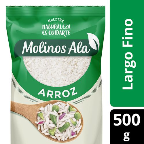 Arroz Ala Grano Largo Fino 500 Gr