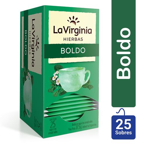 Té Boldo La Virginia 25 Saquitos