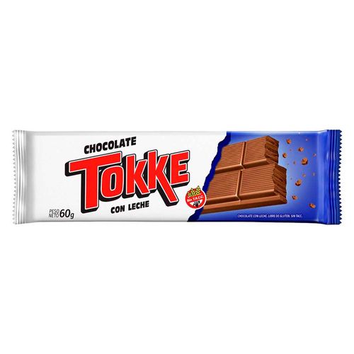 Tokke Chocolate Con Leche 60 Grs