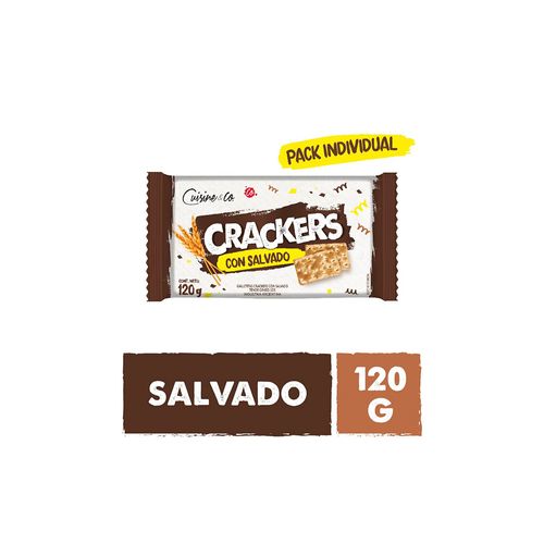 Crackers Con Salvado Cuisine & Co X 1 Unidad