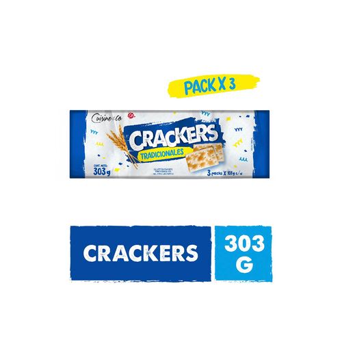 Crackers Cuisine & Co X 3u