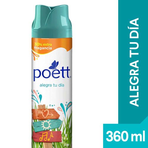 Desodorante De Ambiente Poett Alegra Tu Dia 360 Ml