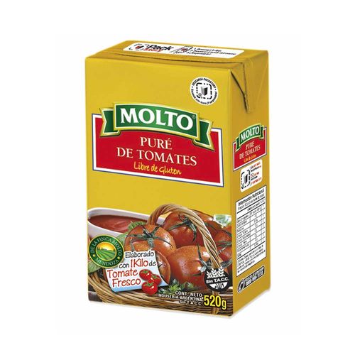 Pure De Tomate Molto Slim X 520g