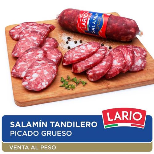 Salamín Lario Picado Grueso Tipo Tandilero X Kg.