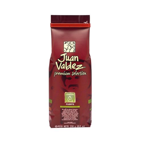 Café Fuerte Molido Cumbre Juan Valdez Premium 250 Gr