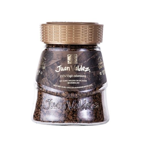 Café Instantáneo Liofilizado Clásico Juan Valdez Frasco 95 Gr