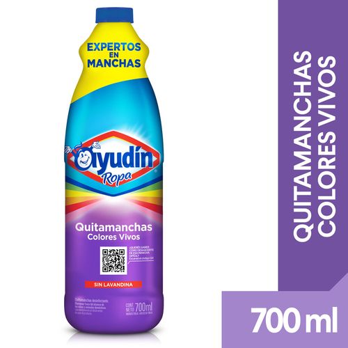 Quitamanchas Ayudin Colores Vivos 700 Ml