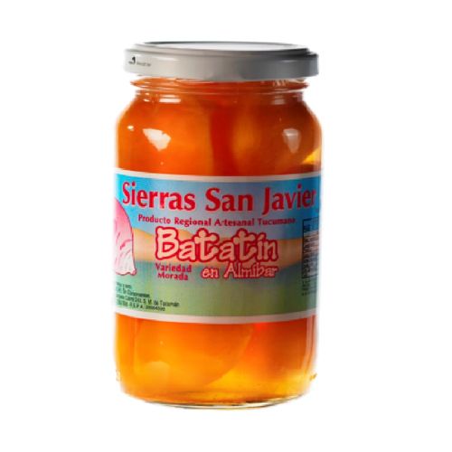 Dulce Artesanal Sierra San Javier Batata 500 Gr