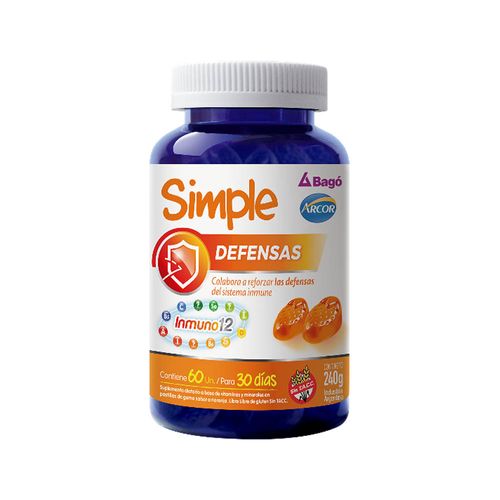 Suplemento Simple Defensa Inmuno12 240g