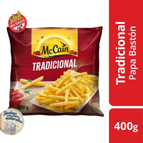 Mc Cain - Papas Fritas Corte Tradicional X 400 Gr