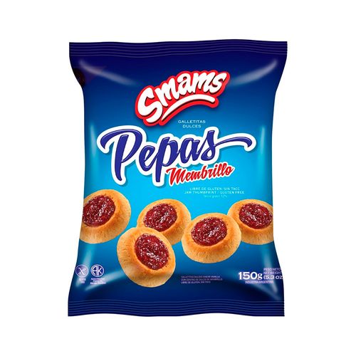 Galletitas Smams Con Membrillo X150gr