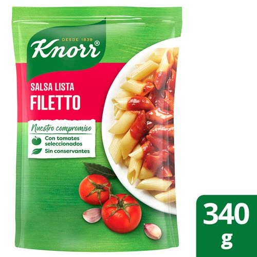 Salsa Lista Knorr Filetto 340 G