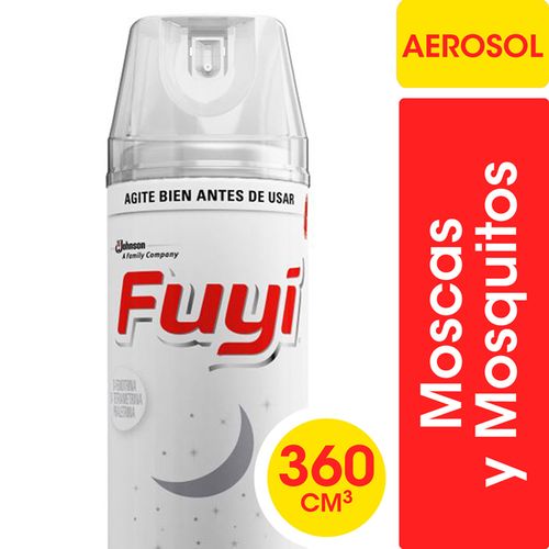 Insecticida Fuyi Aerosol Mata Moscas Y Mosquitos 360cc