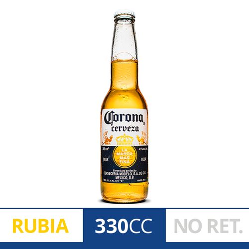 Cerveza Corona No Retornable 330 Ml