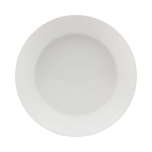 Plato Playo Redondo 26 Cm Opal Blanco