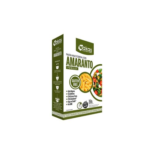 Wakas Fusilli Multicereal Con Amaranto X 300g