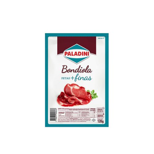 Bondiola Paladini Fetas Finas X 120 G