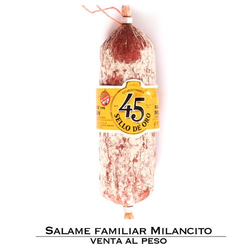 Salame Sello De Oro Familiar Milancito X Kg.