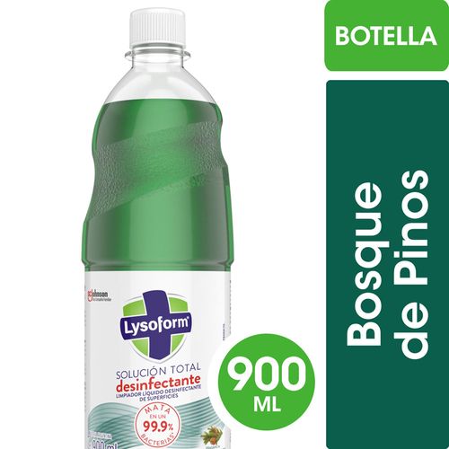 Desinfectante Liquido Lysoform Bosque Pinos Bot. 900ml