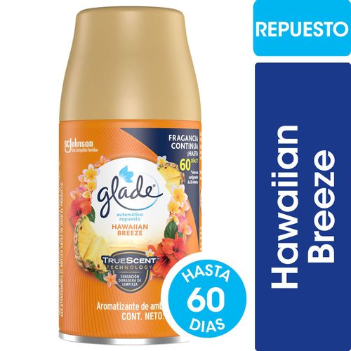 Aromatizador Automatico Glade Hawaiian Breeze Rep 175cc