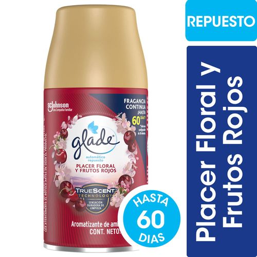 Aromatizador Automatico Glade Frutos Rojos Rep 175cc