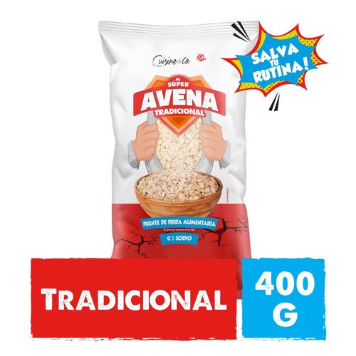 Avena Tradicional 400gr Cuisine&co