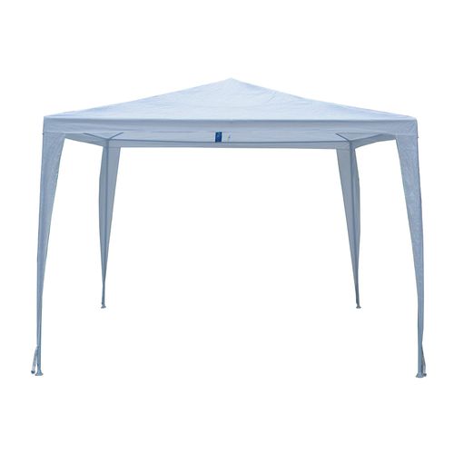 Gazebo Outzen Rafia 3x3x2.5 M Blanco