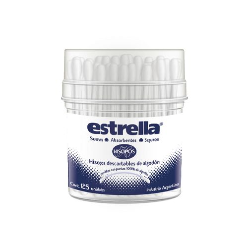 Hisopos Estrella 125u