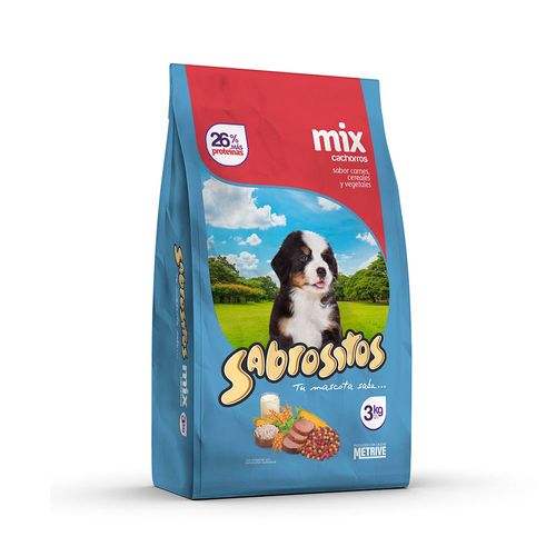Sabrositos Cachorro Mix Carnes, Cereales Y Vegetales