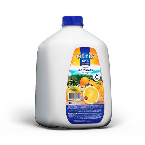 Jugo Citric Naranja 3 L