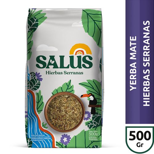 Yerba Hierbas Serranas Salus 500 Gr