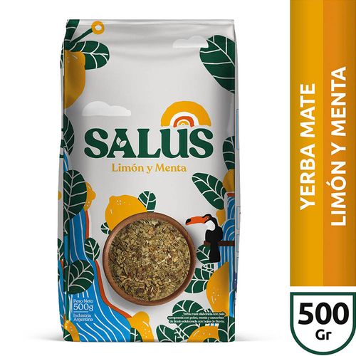 Yerba Limon Y Menta Salus 500 Gr