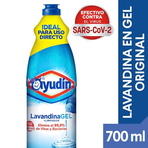 Ayudín Lavandina En Gel Original 700ml