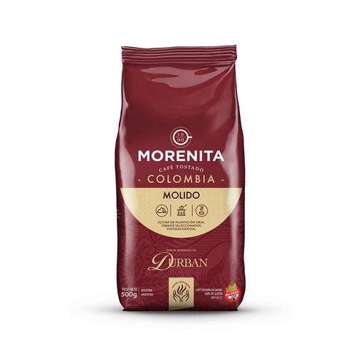 Cafe Morenita Molido Colombia 500g