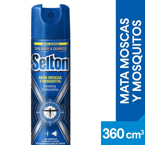 Mata Moscas Y Mosquitos Selton Sin Olor A Químico 360 Cm 3