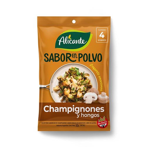 Saborizador Champignon Y Hongos Alicante 4 Un