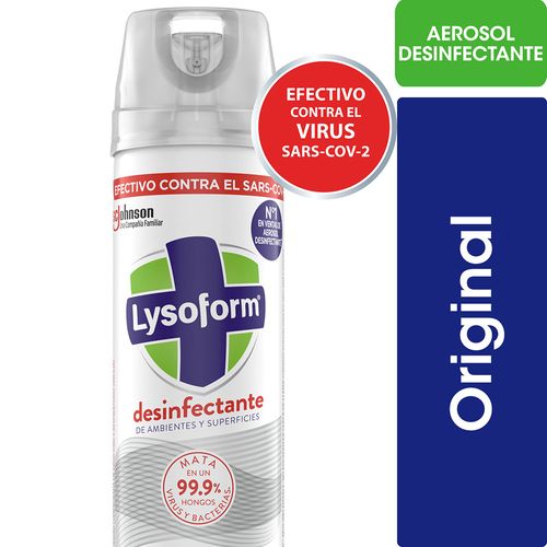 Desinfectante Ambiente Lysoform Original Aerosol 285ml