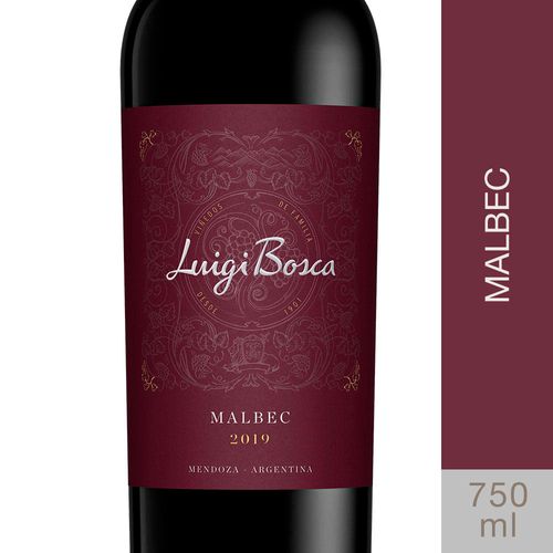 Vino Tinto Luigi Bosca Reserva Malbec 750 Cc