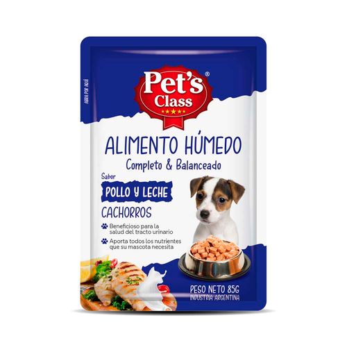 Alimento Para Perros Petclass Pouch Pollo 85 Gr