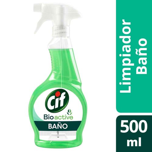 Limpiador Liquido Cif Baño Biodegradable 500 Ml
