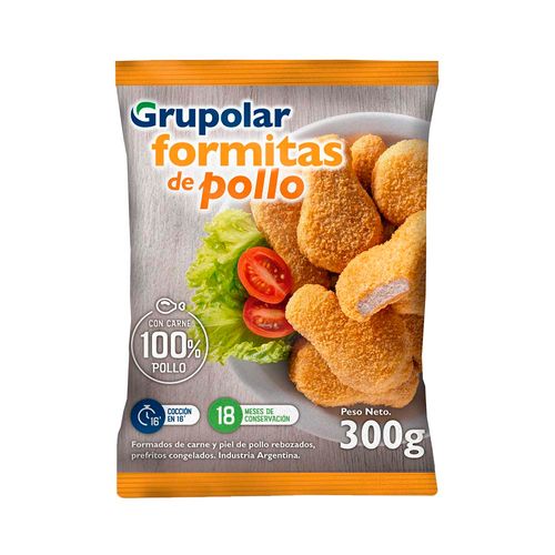 Formitas De Pollo Grupolar 300 Gr