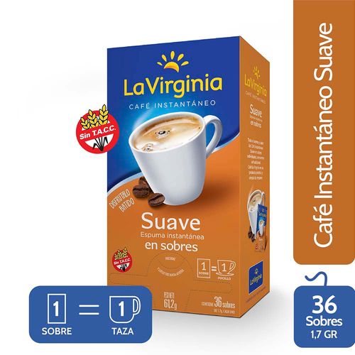 Cafe Instantaneo La Virginia Suave  36un