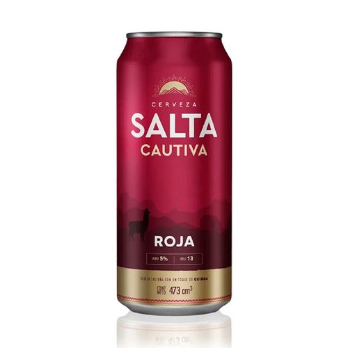 Cerveza Salta Cautiva Roja 473 Ml