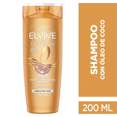 Shampoo Elvive Oleo Extraordinario Coco 200 Ml