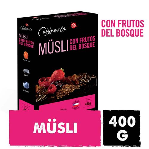 Musli Cuisine & Co Frutos Rojos 400gr