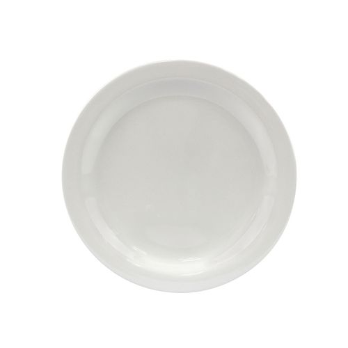 Plato  20,3 Cm Melamina Postre Blanco