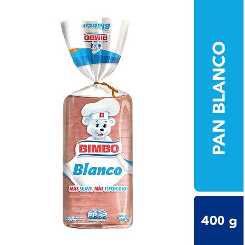 Pan Liviano Bimbo Acti Leche 400 Gr
