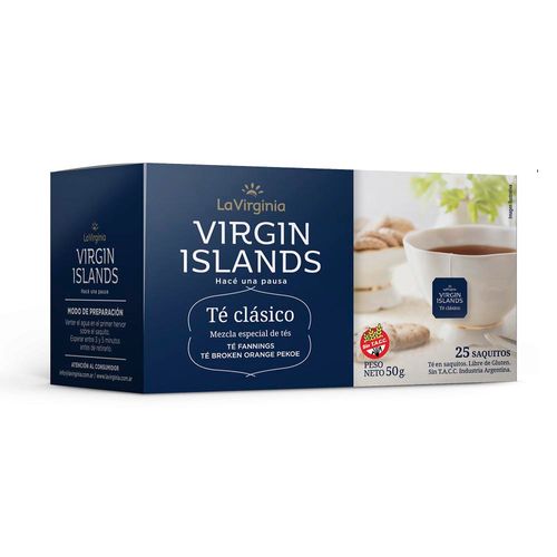 Te Virgin Islands  X50gr