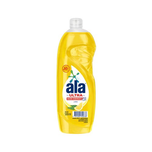 Detergente Ala Ultra Limón Y Eucalipto 500 Ml