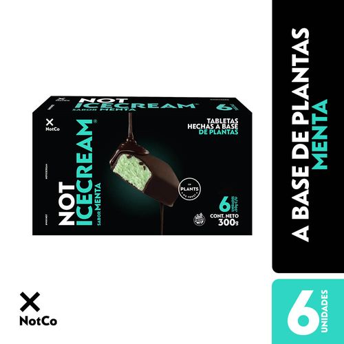 Tabletas Heladas Not Icecream® Menta  300 Gr